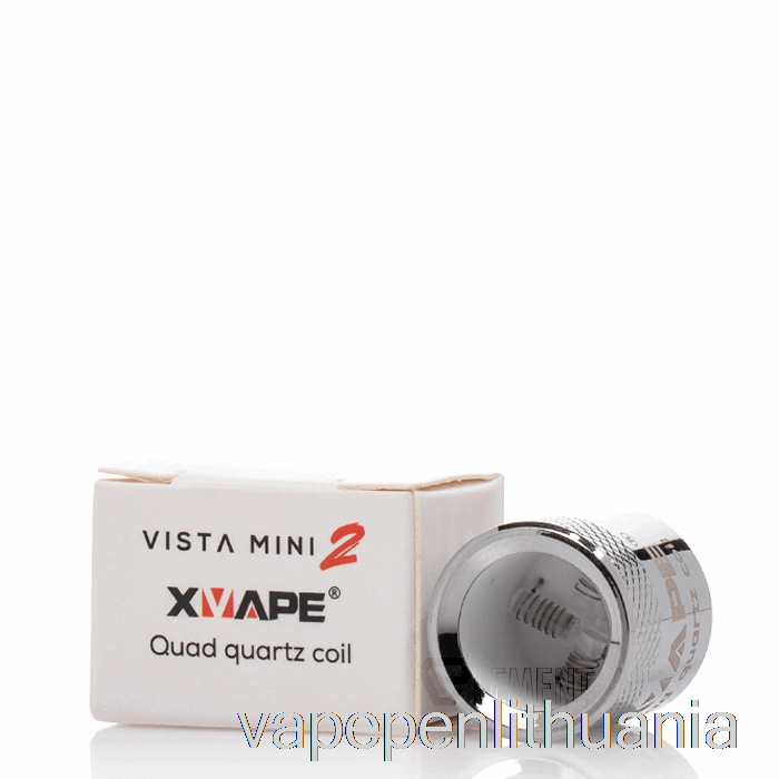 Xvape Vista Mini 2 Keitimo Ritės Quad Quartz Kaitinimo Purkštuvas Vape Skystis